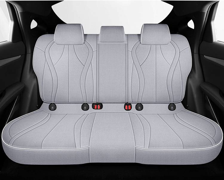 BYD Seal 06DMI Car Cushion Cotton and Linen Special Full Encircled Seat Cover Cloth Four Seasons Five Seat Cushion