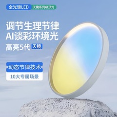 2025新款天境灯吸顶灯温馨浪漫房间卧室圆形简约现代客厅灯LED吸