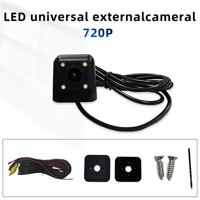 High-definition AHD reversing camera with large screen, starlight night vision, dedicated for car rearview (Vehicle camera) - camera-720p