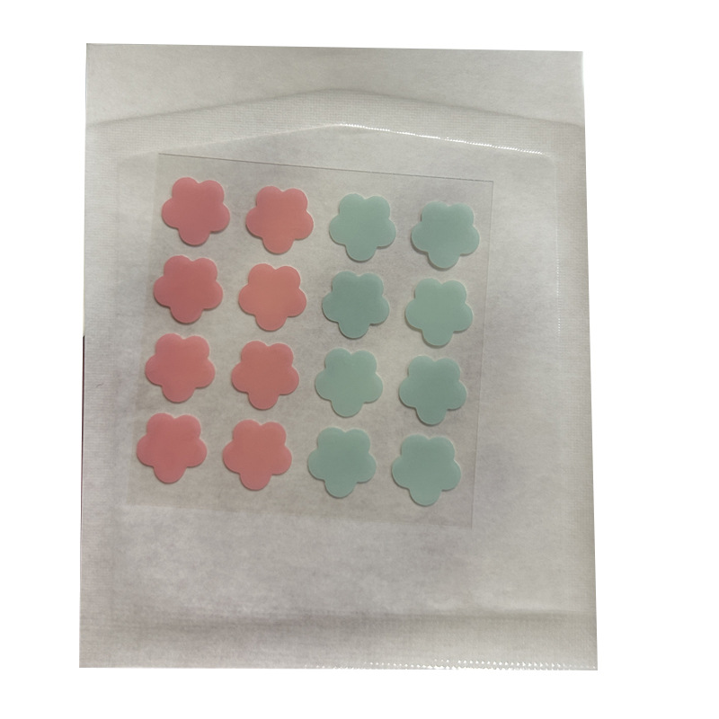 Pegatinas de doble cara para el acné, pegatinas para el acné transparentes portátiles, maquillaje invisible, acné artificial, puntos negros, gel de agua, pegatinas para el acné