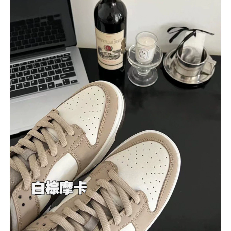 Putian Shoes Pure Yuanyuan Great Friends Keshiyang SB серый коричневый Mocha Mapo коричневый золотая звезда женские кроссовки низкого шага для повседневного использования