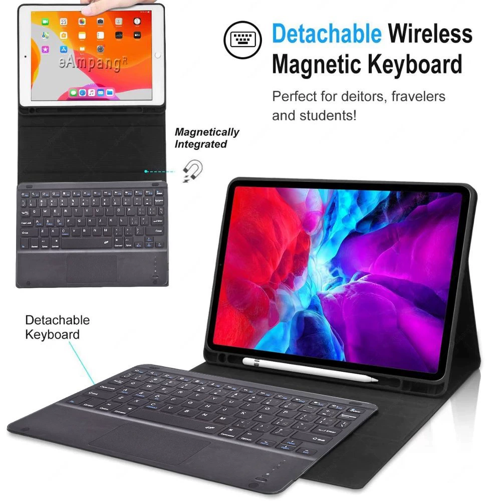 Apple, совместимый клавиатура, силиконовый защитный чехол, pro11, bluetooth