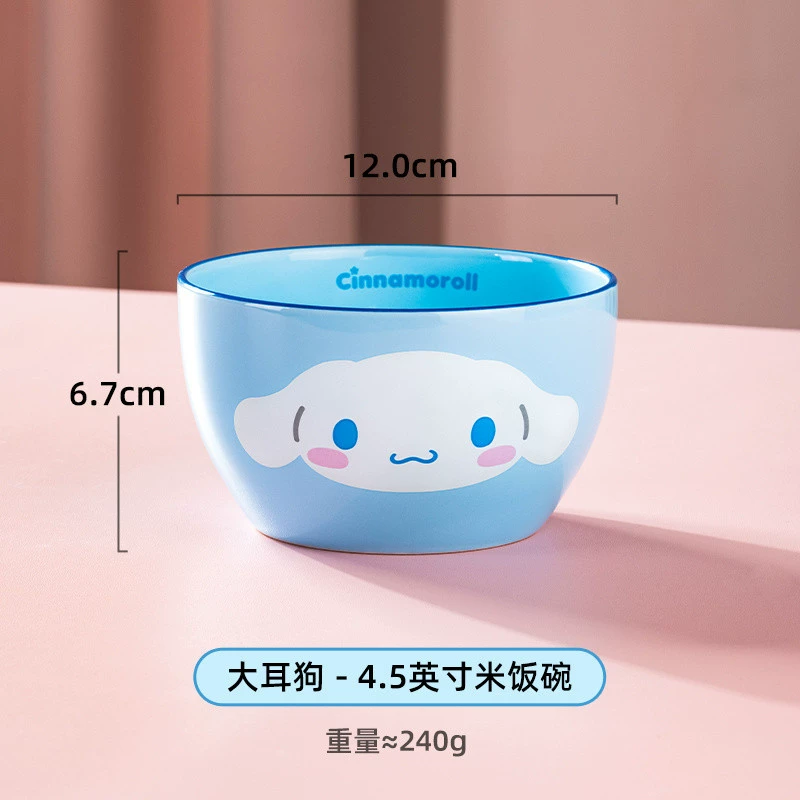 Hello Kitty, милая керамическая посуда для еды, для домашнего использования