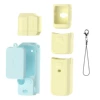 All-round version color combination: lens cover yellow + body blue + screen cover blue + size handle yellow + microphone yellow