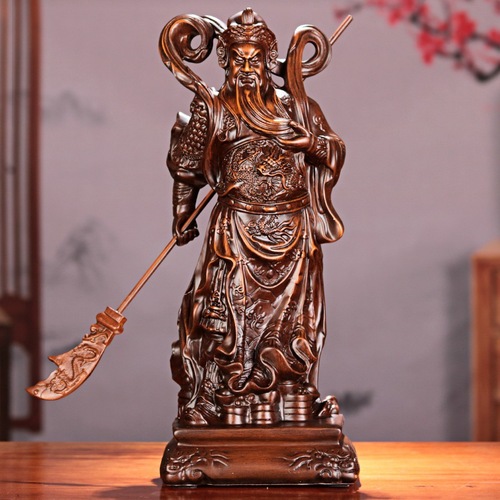 Guan Gong ornaments household Wu God of Wealth worship statue Guan Erye Buddha statue Guan Yu Guan Yunchang statue God of Wealth statue