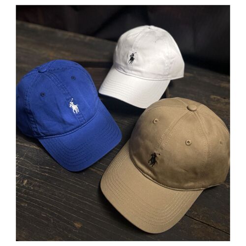POLO pony hat retro washed Paul soft top baseball cap for men and women all-match casual summer sun protection peaked cap