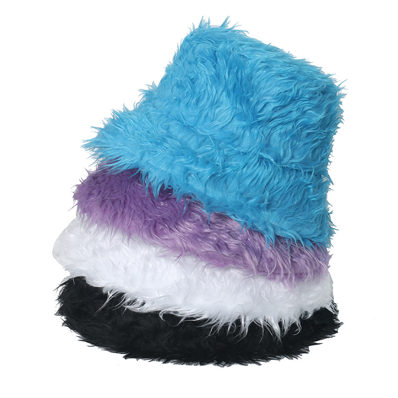 136g Weight Bucket Hat Hats Type Daily Occasion Women's Fashion Solid Color Sewing Flat Eaves Bucket Hat