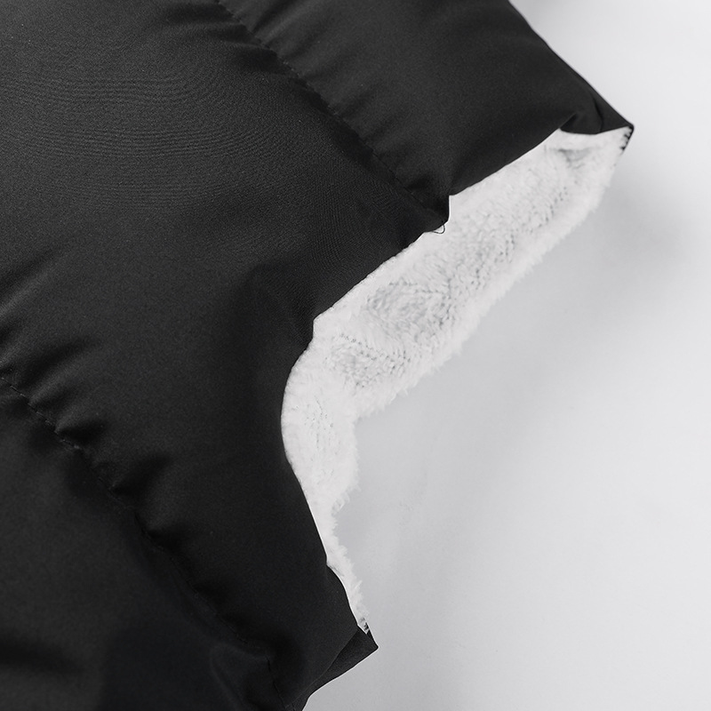 Cordero de cachemira de gran tamaño chaleco de algodón otoño y invierno collar sin mangas clip engrosado chaleco caliente de algodón joven al por mayor