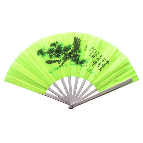 Manufacturer wholesale Mo Angry Little Black Cloth Fan Small Colored Cloth Fan Plastic Fan Cultural Fan 2 Yuan Store Supply