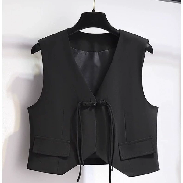 Black quality vest