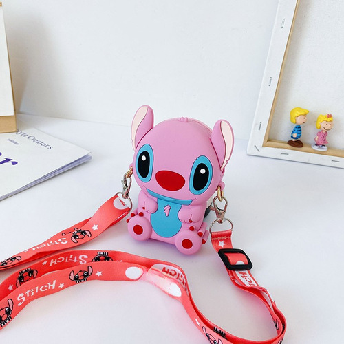 Cute Cartoon Bag Korean Style Multi-purpose Silicone Crossbody Bag New Girl Boy Single Shoulder Bag Trendy Zero Wallet 