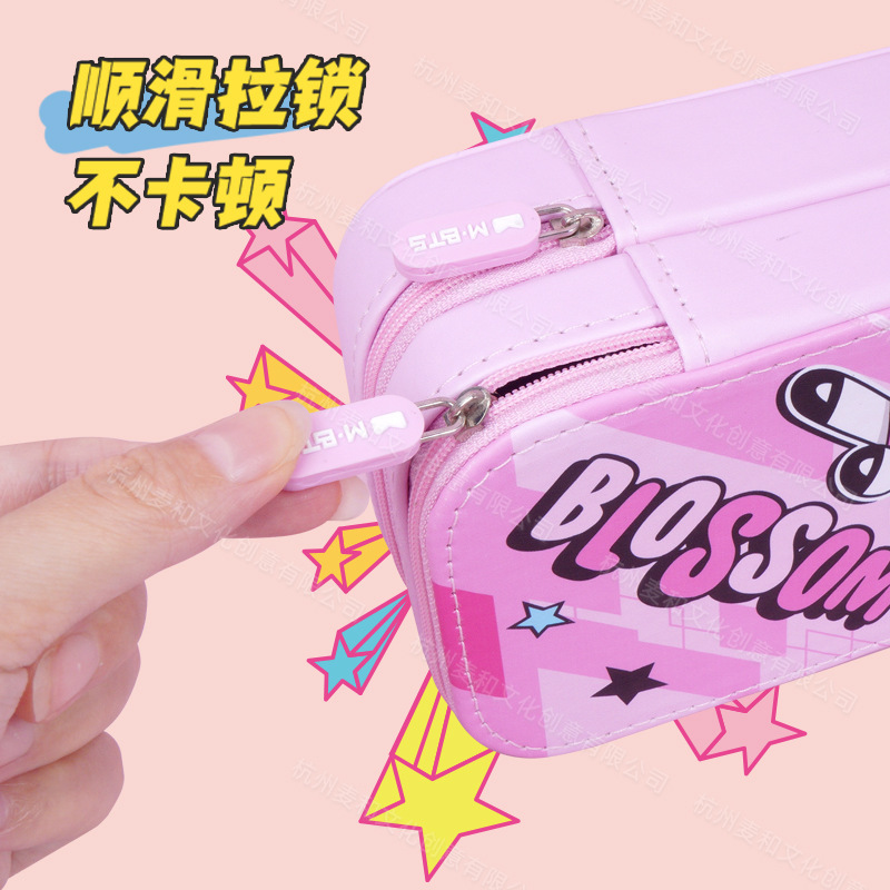 Cartoon capacious school pencil case for students, new collection 4