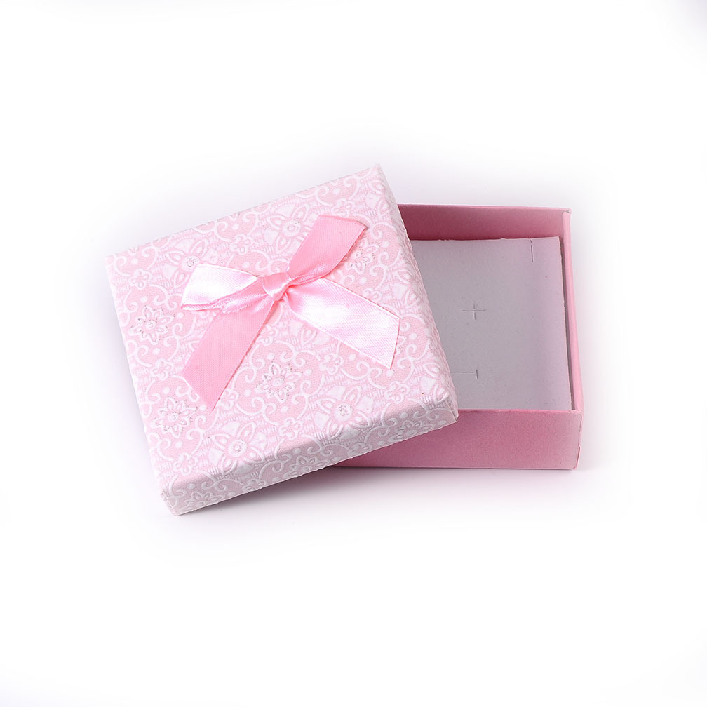 Caja de embalaje de joyería exquisita caja 9x9cm caja grande paquete de regalo una variedad de tarjetas opcionales por defecto gratis