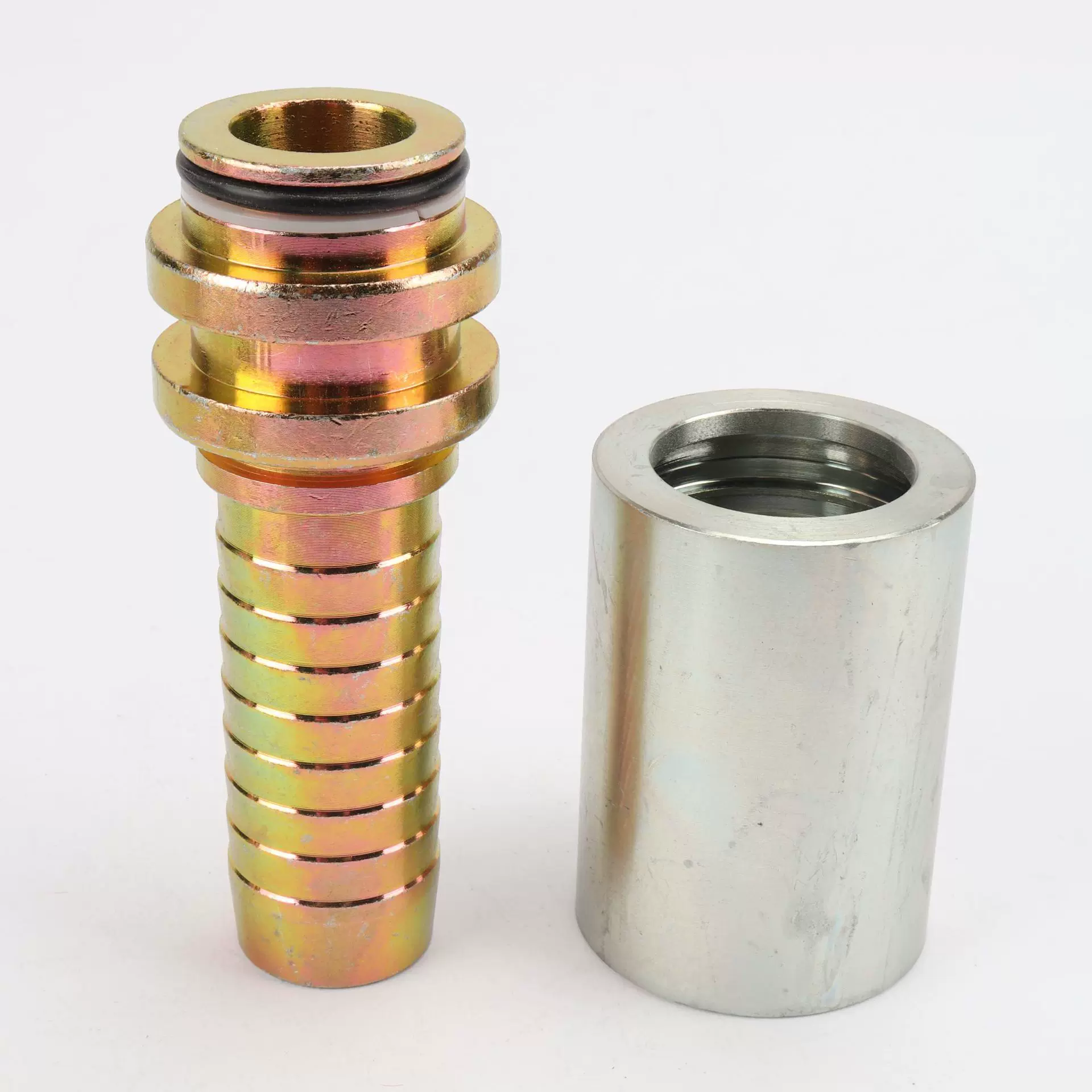 SS304 316L不锈钢快速接头液压胶管接头不锈钢套筒接头