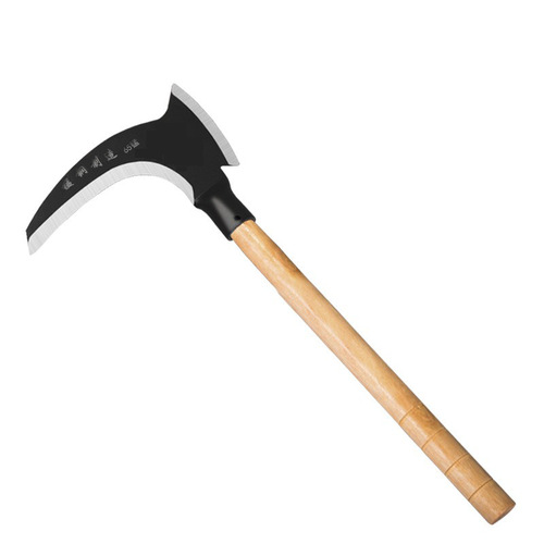 Agricultural woodchopping knife, dual-purpose sickle, outdoor machete lawn mower, manufacturer special for harvesting corn, clearing obstacles and opening roads