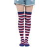 Socks/blue and white red 54