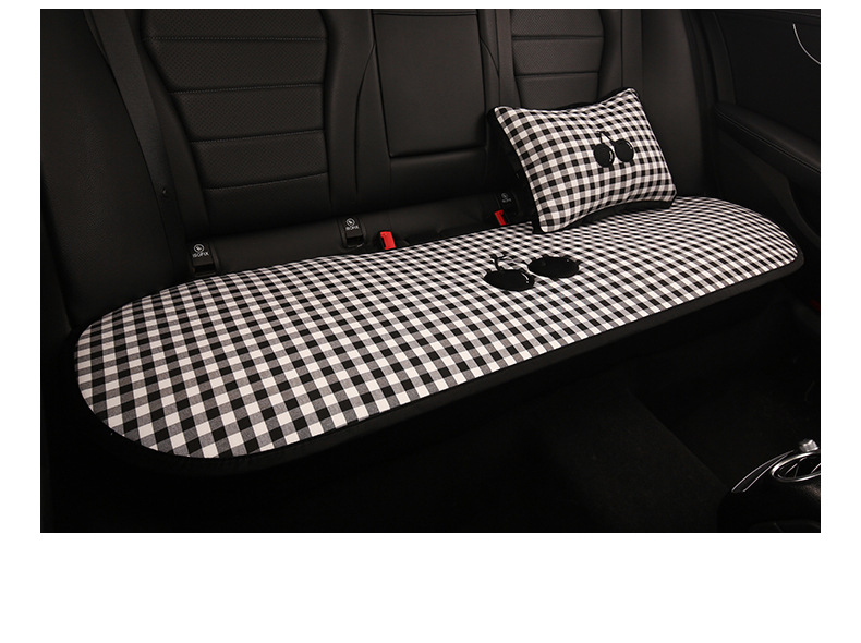 Car Seat Cushion for Summer, Suitable for All Seasons, 2025 New Model, Cute Car Seat Pad, Non-Slip, Ventilated Seat Cover for Women's Car Interior