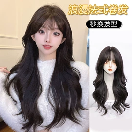 假发长卷发;长直发假发;假发短直发