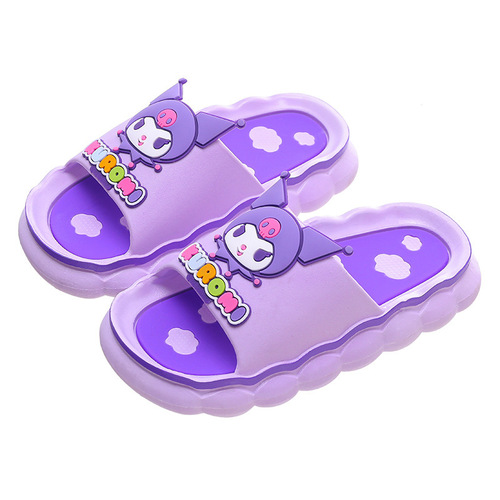 Sanrio genuine children's slippers summer girls' slippers boys cartoon home Korean version non-slip parent-child slippers