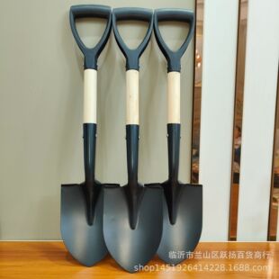 Supply of Wooden Handle Shovel, Straight Handle Garden Shovel, Pointed Shovel, Five Yuan and Six Yuan Street Stall Supply New Product