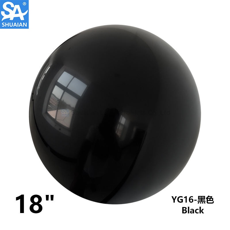 18 inch matte balloon birthday party decoration wedding park ball opening layout suit round big balloon wholesale