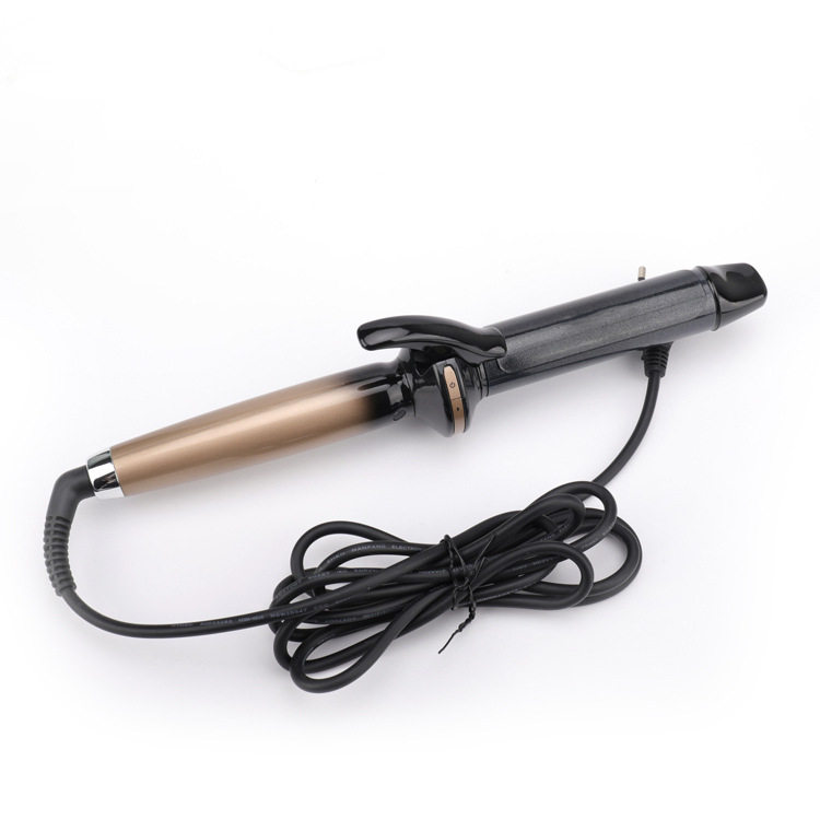 MESKY可定制批发液晶显示单管电动卷发器陶瓷釉涂层远红外卷发器