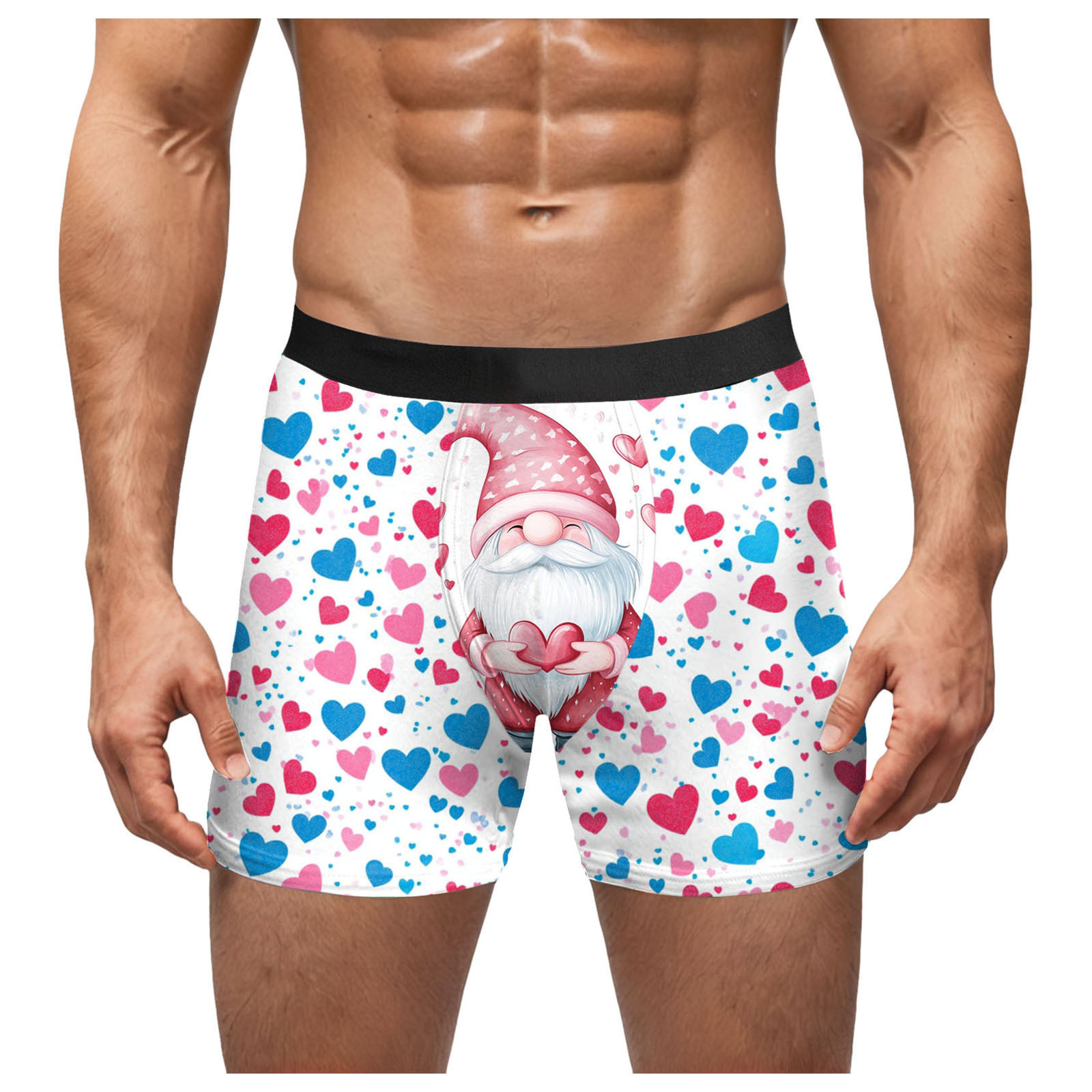 Ropa interior de hombre, bóxer, bóxer, pantalones cortos juveniles de cuatro estaciones de color sólido simples y divertidos MP01