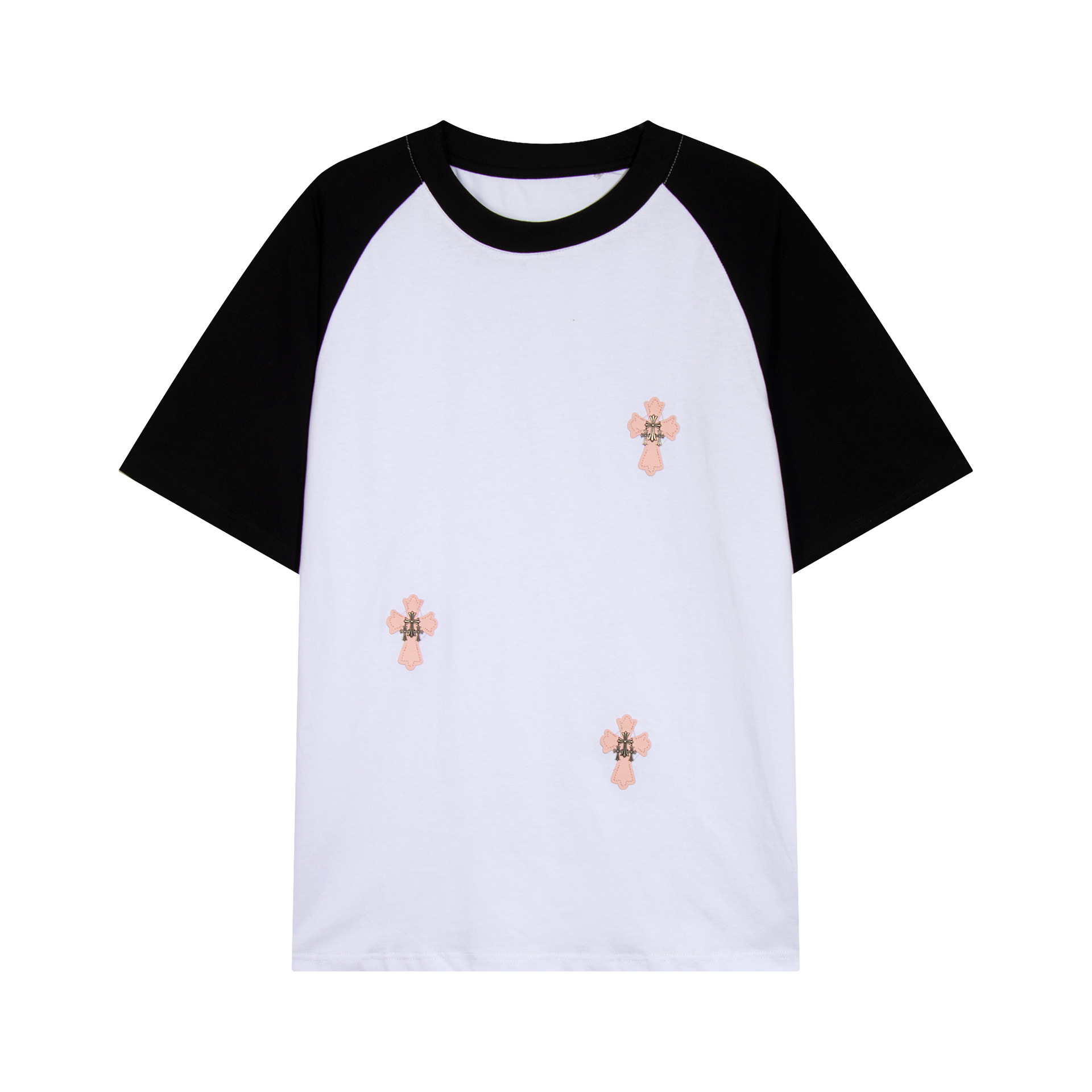 Chrome Heart 24 nuevo Crocodile de verano de moda europea y americana camiseta de manga corta para hombres y mujeres
