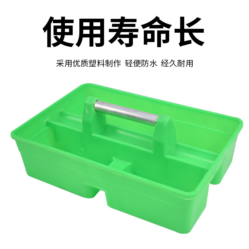 Caja de equipo veterinario, caja de diagnóstico, caja de herramientas portátil para inyección, caja de granja, caja multifuncional, caja de medicamentos para corrales de granja de cerdos