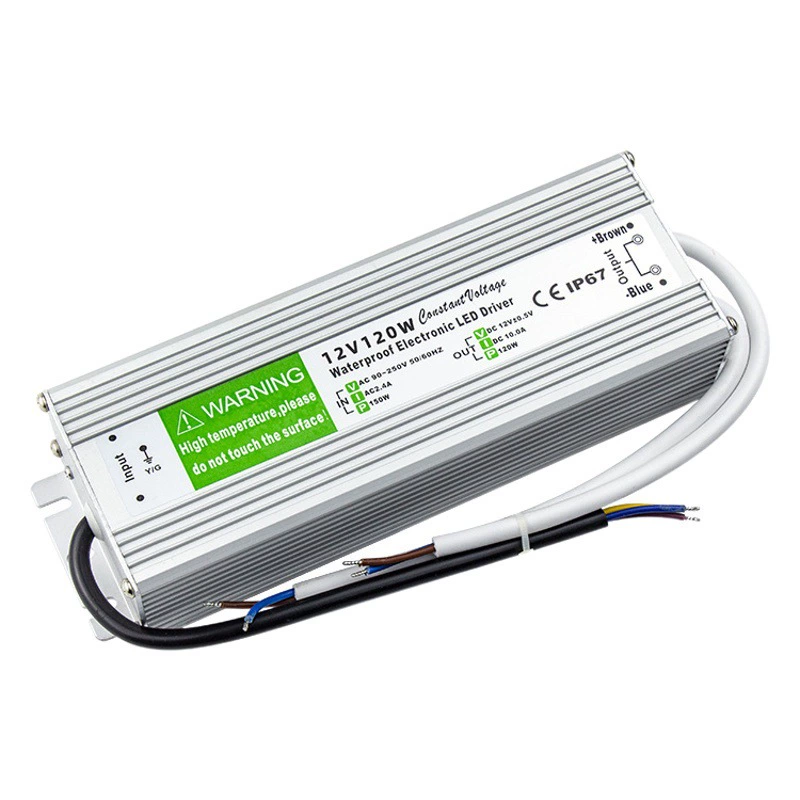 DC светодиодный водонепроницаемый источник питания 110-220 В до постоянного тока 12/24 В, инженерный драйвер внешнего импульсного источника питания