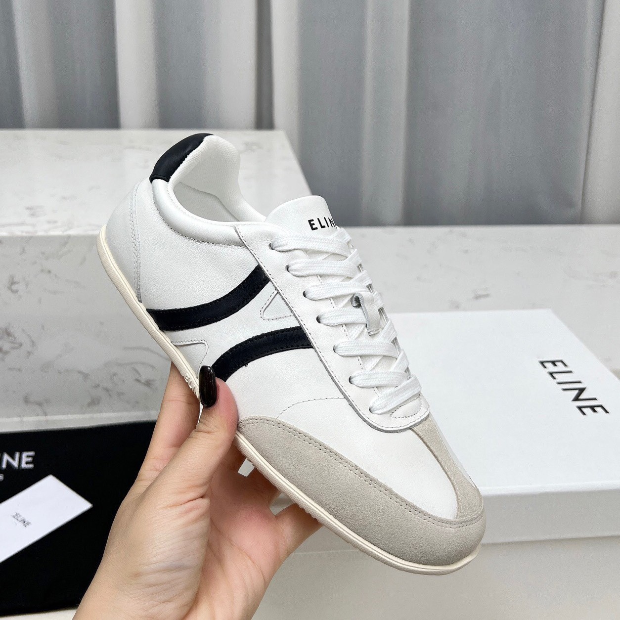 고급형 개선문 신형 천연 가죽 패션 다용도 운동화 남녀 공용 경량 통기성 캐주얼 운동화