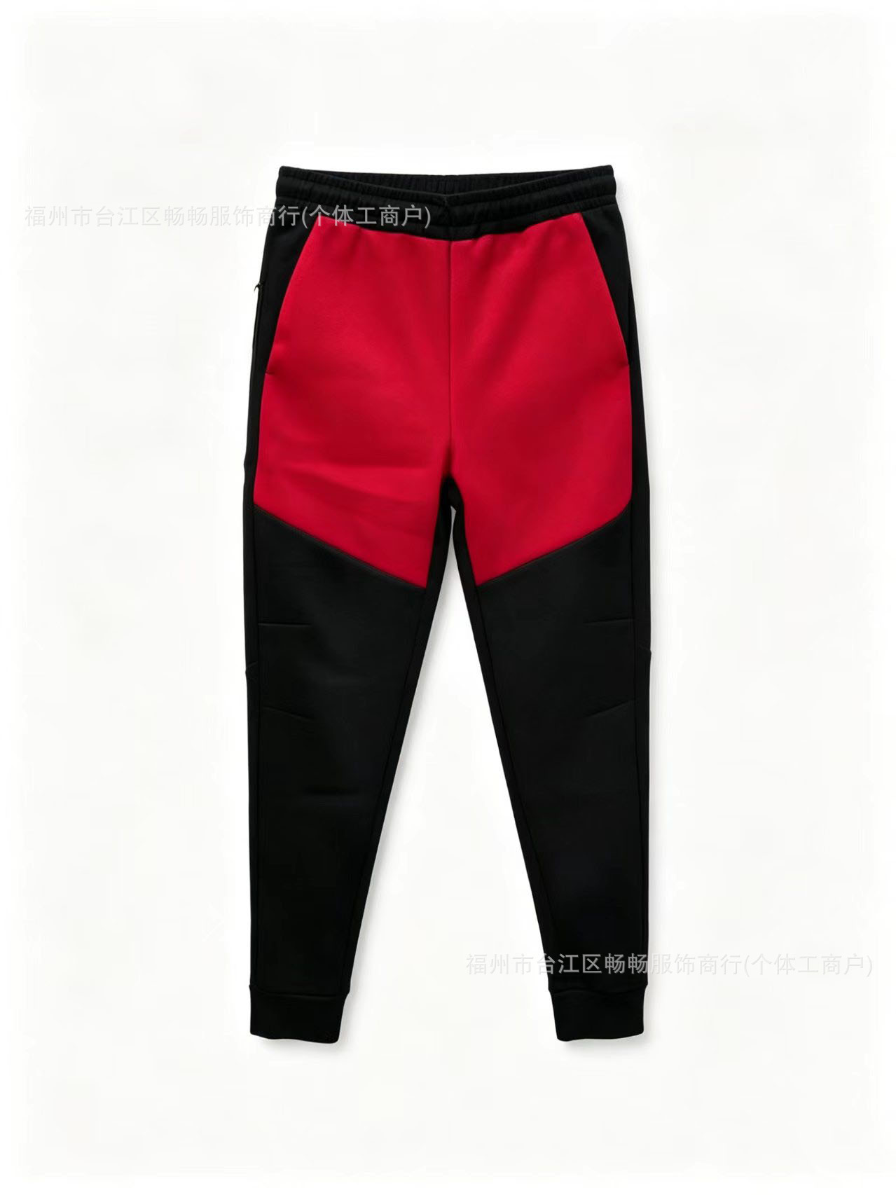 Pants. red and black / S