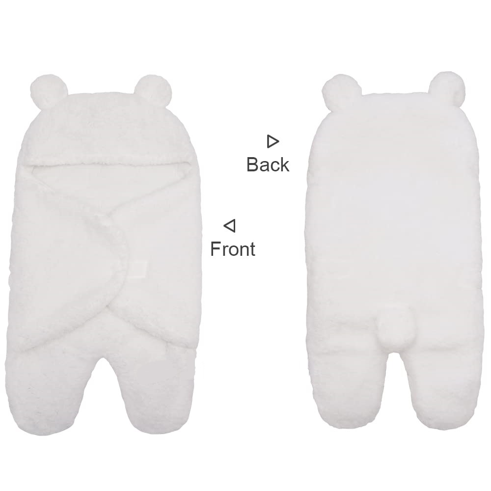 Baby Blanket for Newborns, Thickened for Autumn and Winter, Baby Sleeping Bag, Anti-Startle Swaddle, Soft