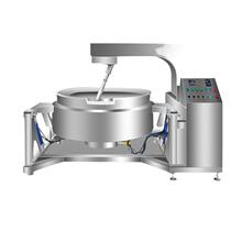 全自动行星煤气灶搅拌炒锅大型夹层锅电加热辣椒酱火锅底料炒料机