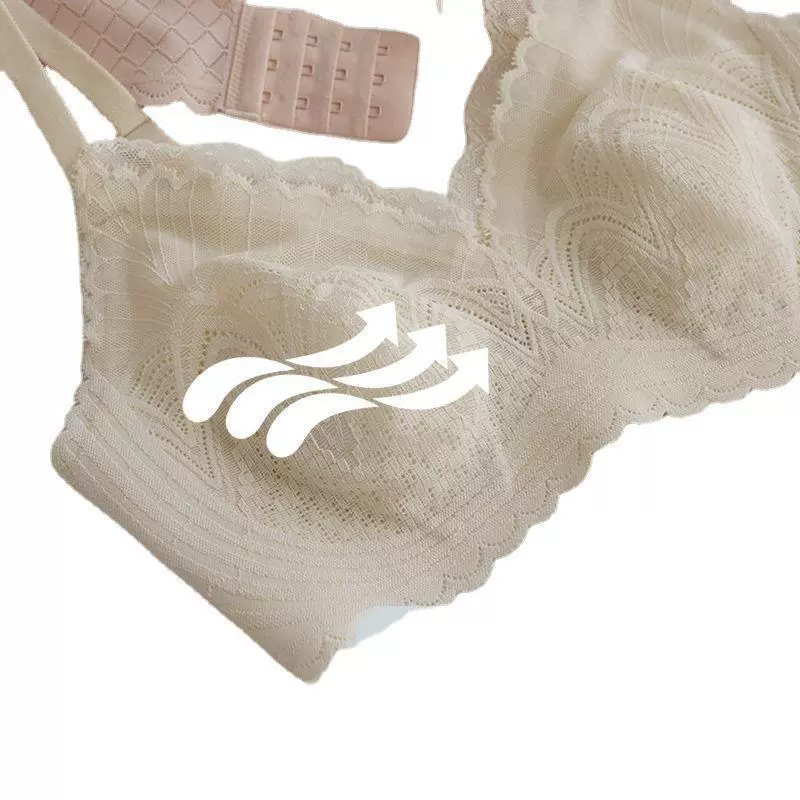Ultra thin sexy underwear, wireless bra