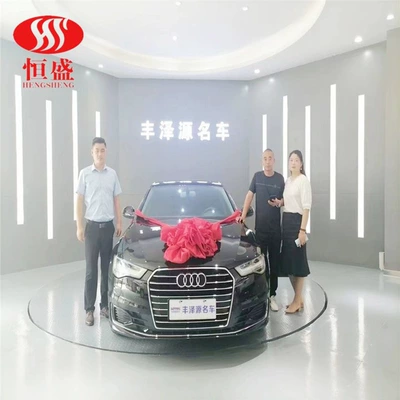 Car rotating table exhibition hall Avtomobil fırlanan platformaları