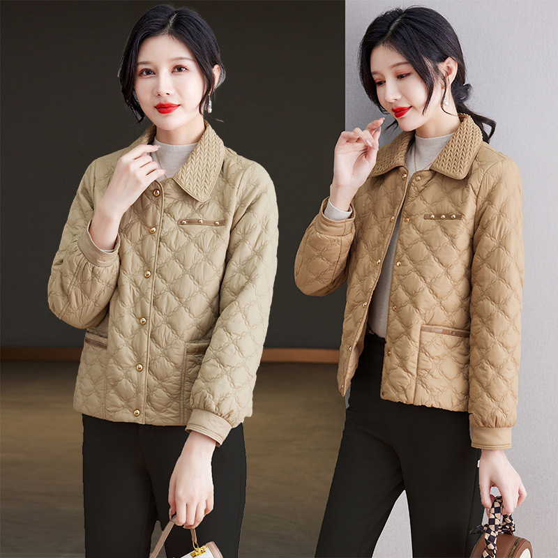 Internet Celebrant Chanel Style Coat Women's Autumn New Western Style Noble Small Suit Top Middle-aged Women's Spring and Autumn Coat Internet Celebrant Chanel Style Coat Women's Autumn New Western Style Noble Small Suit Top Middle-aged Women's Spring and Autumn Coat