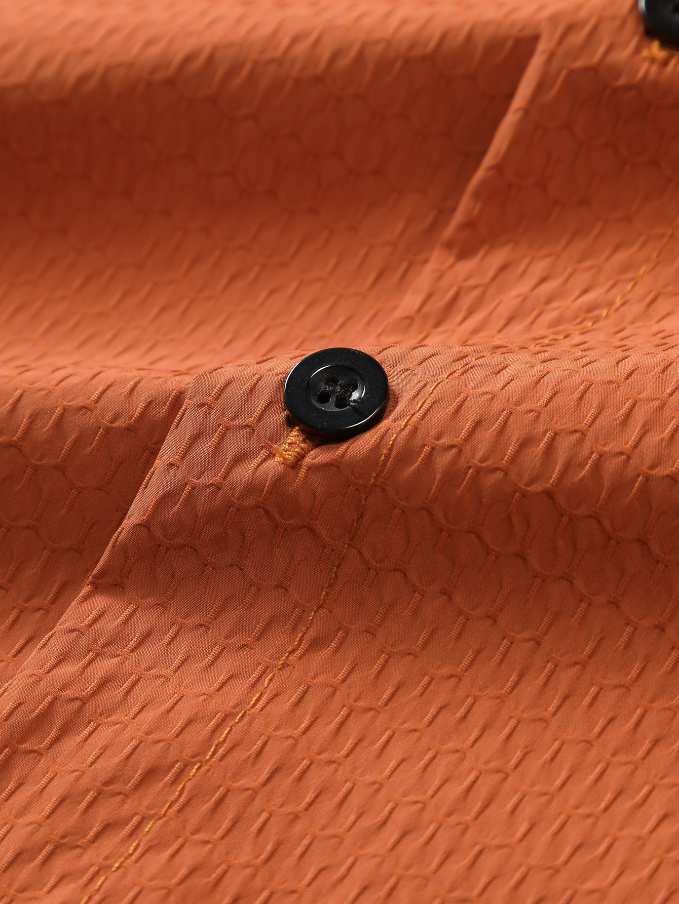 summer Solid Color European Size Cross-border Foreign Trade Men's Short-sleeve Shirt_voghion.com