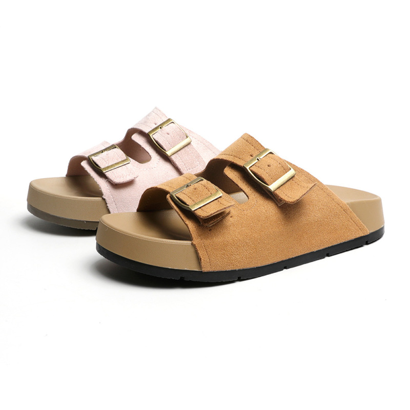 Platform Thick-Soled Slippers for Women, Summer Outdoor Wear, Trendy Ins Style 2026 New Retro Model, Suitable for Pairing with Dresses, Birkenstock-Style Sandals 26003 Platform Thick-Soled Slippers for Women, Summer Outdoor Wear, Trendy Ins Style 2026 New Retro Model, Suitable for Pairing with Dresses, Birkenstock-Style Sandals 26003