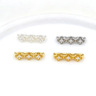 ��ɫ 18k��������~��������Ÿ��鴮�������DIY�Ʒ���D43