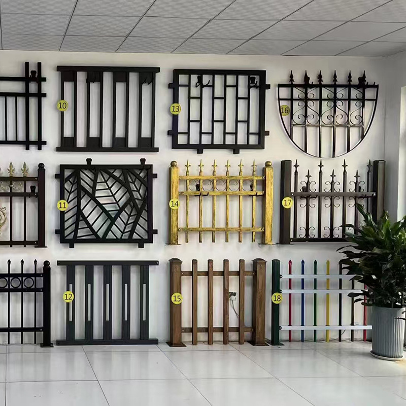 锌钢围栏杆学校小区加厚铁艺防护护栏别墅阳台厂区隔离栏防撞加厚