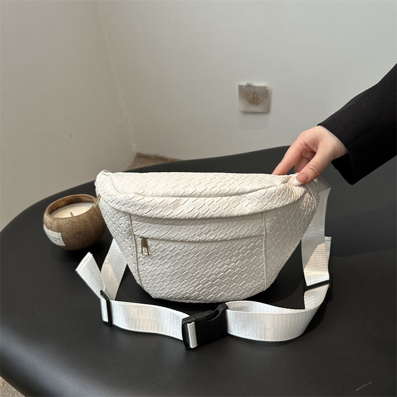 Bolso casual de color sólido popular de este año 2024 invierno nuevo estilo salvaje