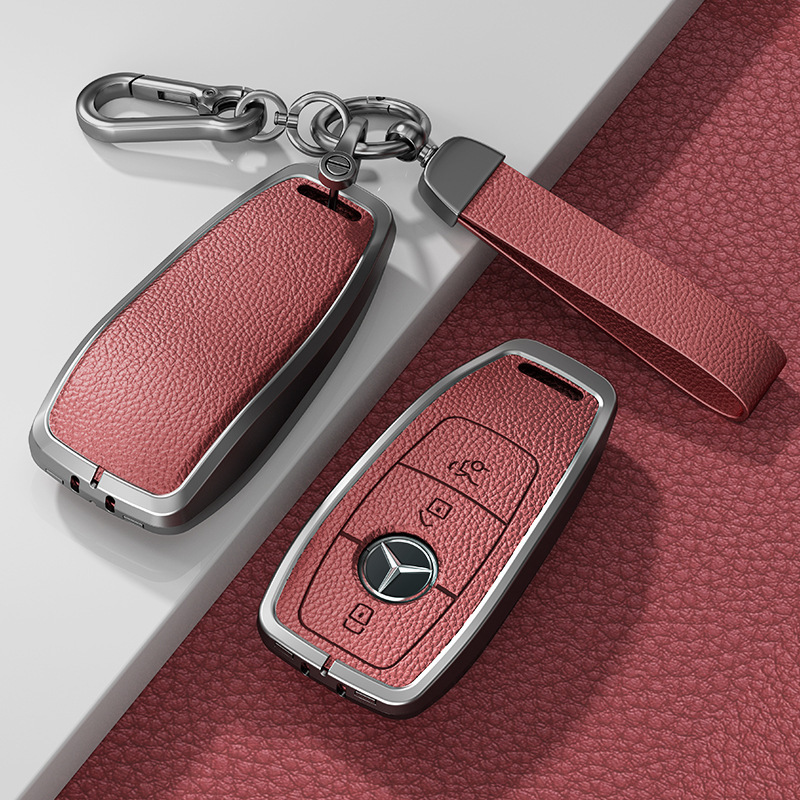 Suitable for Mercedes-Benz Key Covers E300Lc-Class A-Class S-Class Glc Gle/Gla/Gls/Cls Zinc Alloy Key Case Suitable for Mercedes-Benz Key Covers E300Lc-Class A-Class S-Class Glc Gle/Gla/Gls/Cls Zinc Alloy Key Case