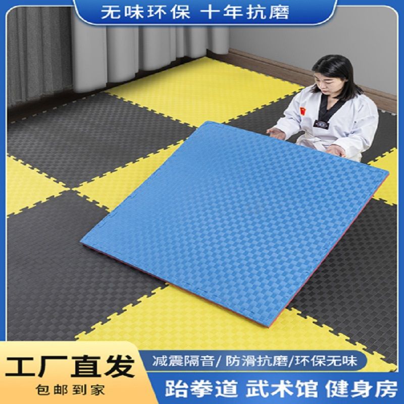 Professional Environmentally Friendly Taekwondo Thickened Training Sanda Dance Fighting Kindergarten Hip-Hop Martial Arts Foam Floor Mat