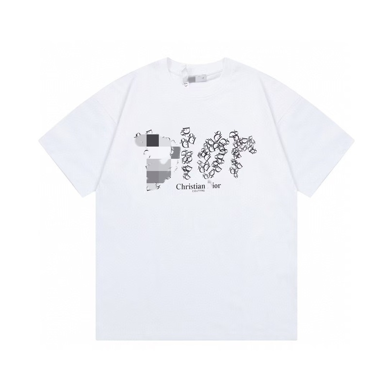D's 300g 半袖 Tシャツ メンズ 夏 純綿 ハイウェイト ゆったり 半袖 服 アメリカのトレンド ブランド Tシャツ カップル|undefined