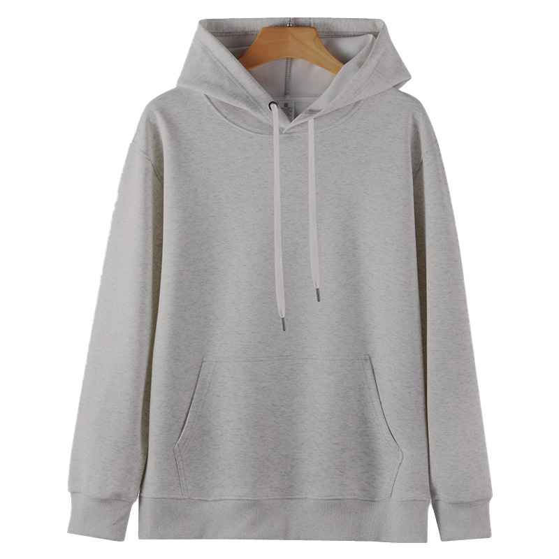 300g suéter con capucha para hombre pesado, suéter con capucha de otoño e invierno, suéter de manga larga de algodón, camisa de manga larga, chaqueta de tendencia