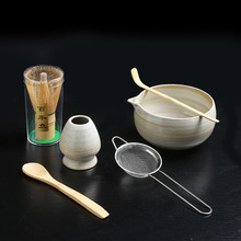 茶筅日式百本立抹茶刷打抹茶工具茶筅立宋代点茶具礼盒套装抹茶碗