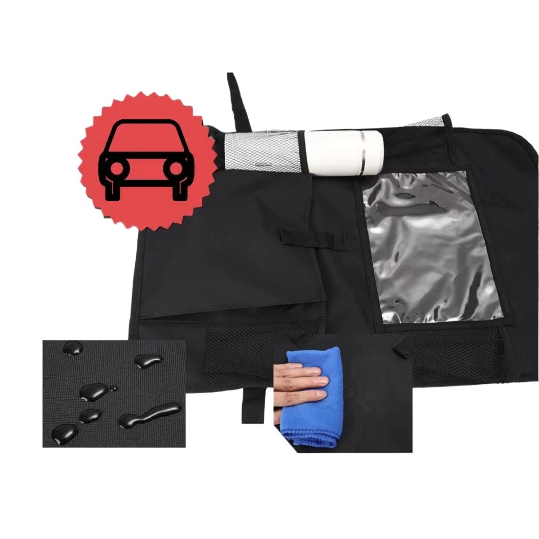 Venta caliente Cruz-frontera bolsa de almacenamiento de coche de la bolsa de almacenamiento de coche de tela de Oxford bolsa de almacenamiento de coche plana silla de coche