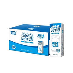 【新鮮な日付】貴州貴陽山花純牛乳フルケース250ml * 16箱24箱