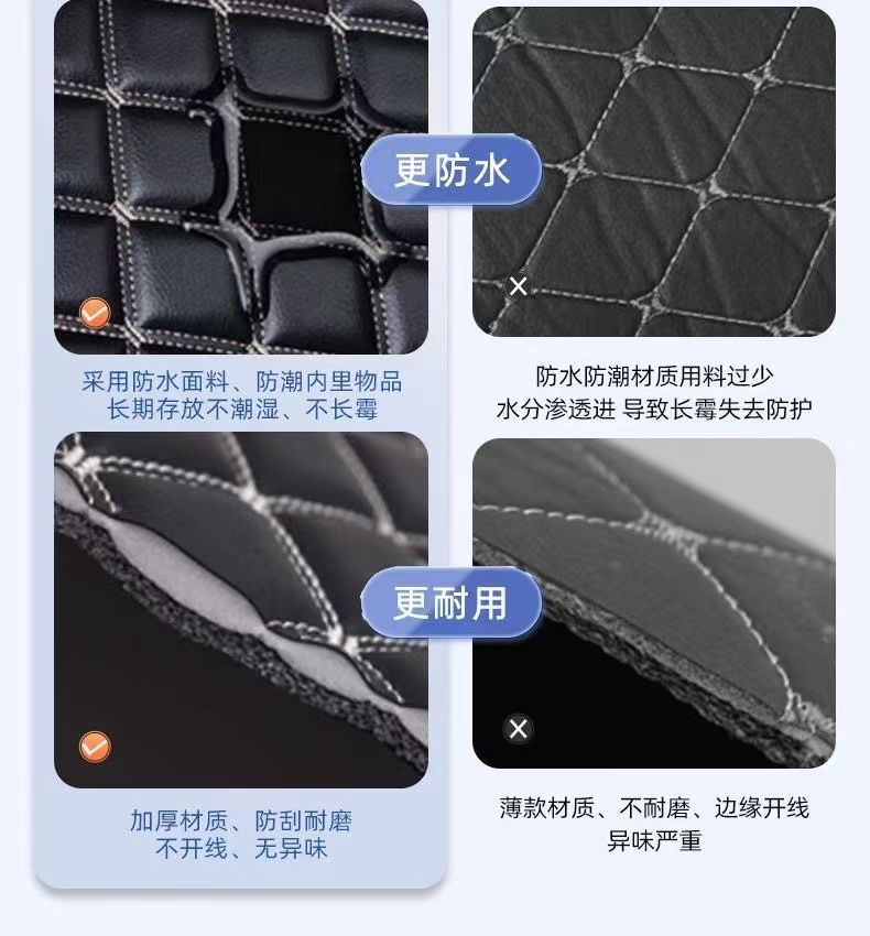 Applicable to 24 zero-run C16 trunk mats surrounded by zero-run C16 universal trunk mats car trunk mats